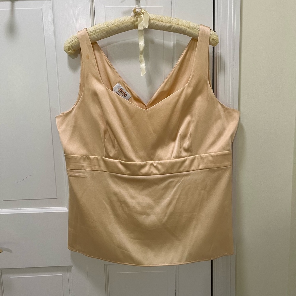 💥Talbots Strap Silk Top